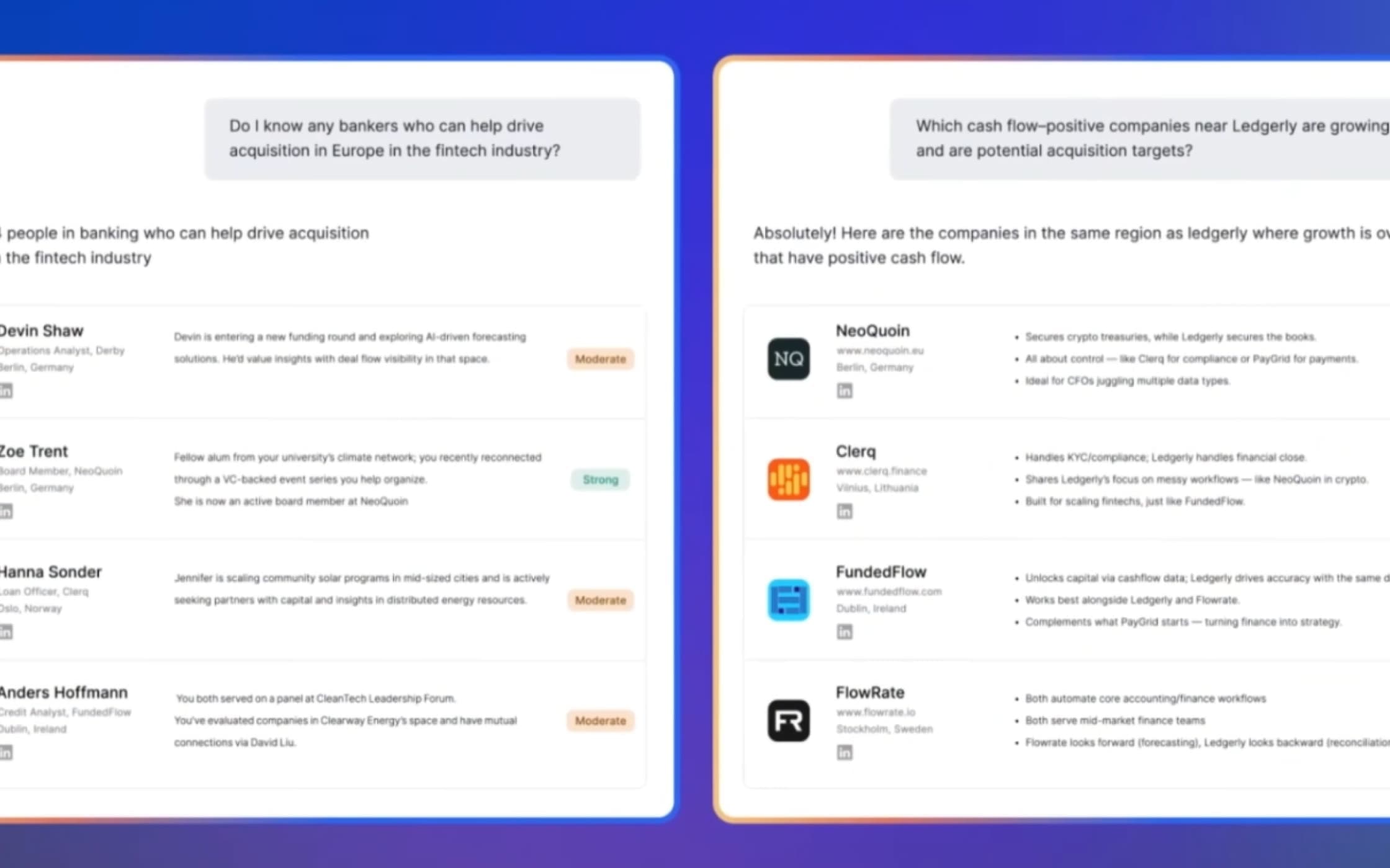 Relationship Intelligence system overview